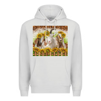 Dove Grey goats Premium Hoodie - TumblerDesignByShophia
