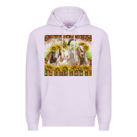 Lilac goats Premium Hoodie - TumblerDesignByShophia