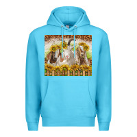 Ocean Blue goats Premium Hoodie - TumblerDesignByShophia