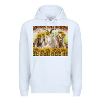 White goats Premium Hoodie - TumblerDesignByShophia