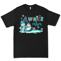 Black winter vibes Premium Tee - AdoDesignShop