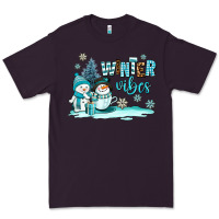 Plum winter vibes Premium Tee - AdoDesignShop
