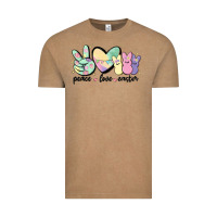 Vintage Coffee peace love peeps Vintage Tee - MaliasSmallBusiness