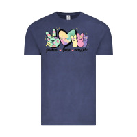 Vintage Denim peace love peeps Vintage Tee - MaliasSmallBusiness