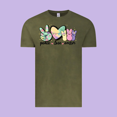 Peace Love Peeps Vintage Tee Designed By Maliassmallbusiness