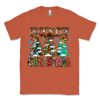 Copper Howdy Christmas Classic Tee - CowhideDigitalArt