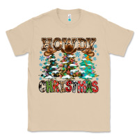 Mushroom Howdy Christmas Classic Tee - CowhideDigitalArt