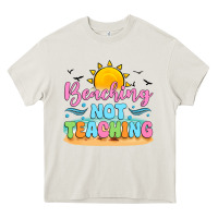 Cream beaching not teaching black back Heavy Core Tee - JahusDesignShop