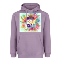Lavender spoiler alert i don't care Heavyweight Hoodie - TumblerDesignByShophia
