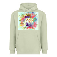 Matcha spoiler alert i don't care Heavyweight Hoodie - TumblerDesignByShophia