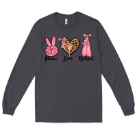 Smoke peace love ballet Long Sleeve Tee - NancyCooperArtShop