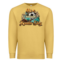 Antique Gold It's a Soccer Kinda Day Premium Sweatshirt - HowdyJamesFarm