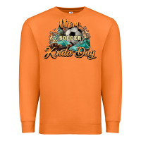 Carrot It's a Soccer Kinda Day Premium Sweatshirt - HowdyJamesFarm