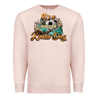 Pale Pink It's a Soccer Kinda Day Premium Sweatshirt - HowdyJamesFarm