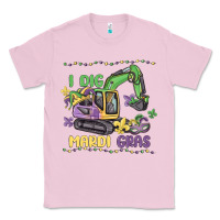 Bubblegum Pink i dig mardi gras Classic Tee - MaliasSmallBusiness