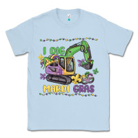 Dusty Blue i dig mardi gras Classic Tee - MaliasSmallBusiness