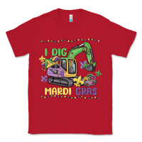 Red i dig mardi gras Classic Tee - MaliasSmallBusiness