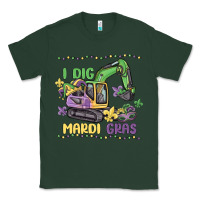 Sports Green i dig mardi gras Classic Tee - MaliasSmallBusiness