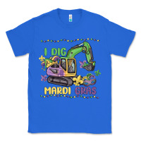 True Royal i dig mardi gras Classic Tee - MaliasSmallBusiness