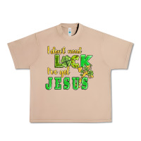 Burro i dont need luck i have got jesus Urban Heavy Tee - AdoDesignShop