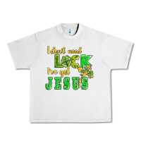 Lunar Rock i dont need luck i have got jesus Urban Heavy Tee - AdoDesignShop
