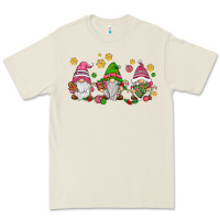 Bone pink christmas gnomies Premium Tee - AdoDesignShop