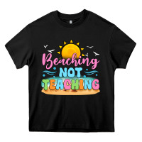 Black beaching not teaching Heavy Core Tee - JahusDesignShop