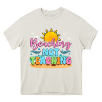 Cream beaching not teaching Heavy Core Tee - JahusDesignShop