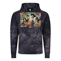 3 Western Horses Running Free Vintage Hoodie | Teevron