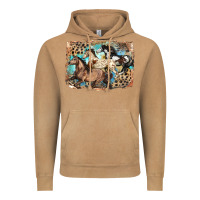 Vintage Camel 3 western horses running free Vintage Hoodie - LillyAllenDesigns