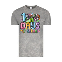 Cloud Rock 100 days of school cheer Vintage Tee - MaliasSmallBusiness