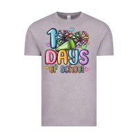 Vintage Zinc 100 days of school cheer Vintage Tee - MaliasSmallBusiness