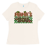 Bone valentines day mama's boy olivia Ladies Tee - OliviaCreatesArt