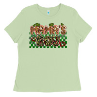 Matcha valentines day mama's boy olivia Ladies Tee - OliviaCreatesArt