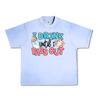 Grape Ice i drink until i pass out baby Urban Heavy Tee - MaliasSmallBusiness