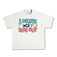 Pistachio i drink until i pass out baby Urban Heavy Tee - MaliasSmallBusiness