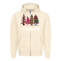 Sandshell Merry Christmas Pine Tree Zipper Hoodie - Bettercallsaul