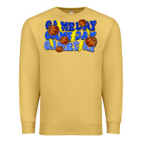 Antique Gold Game day game day game day lightning bolt Premium Sweatshirt - HowdyJamesFarm
