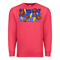 Cardinal Game day game day game day lightning bolt Premium Sweatshirt - HowdyJamesFarm