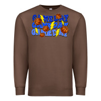 Chestnut Game day game day game day lightning bolt Premium Sweatshirt - HowdyJamesFarm