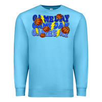 Ocean Blue Game day game day game day lightning bolt Premium Sweatshirt - HowdyJamesFarm