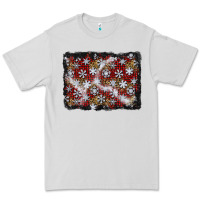 Christmas Snow Crystals Background Premium Tee | Teevron