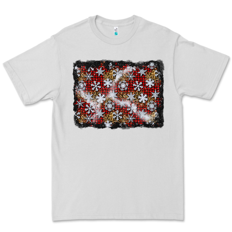 Christmas Snow Crystals Background Premium Tee by BundleAndBundleShop | Teevron
