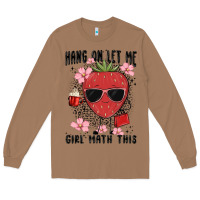Toasted Coconut hang on let me girl math this Long Sleeve Tee - MaliasSmallBusiness