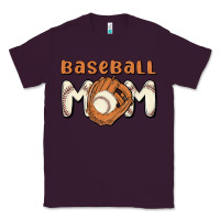 Plum baseball mom Classic Tee - MaliasSmallBusiness