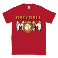 Red baseball mom Classic Tee - MaliasSmallBusiness