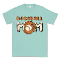 Seafoam baseball mom Classic Tee - MaliasSmallBusiness