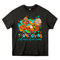 Asphalt thanksgiving calories dont count Heavy Core Tee - AdoDesignShop