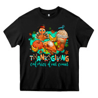 Black thanksgiving calories dont count Heavy Core Tee - AdoDesignShop