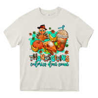 Cream thanksgiving calories dont count Heavy Core Tee - AdoDesignShop